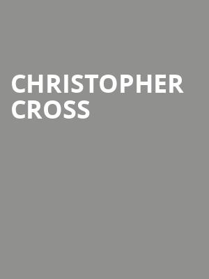 Christopher Cross, Tower Theatre OKC, Oklahoma City