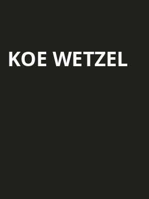 Koe Wetzel, Paycom Center, Oklahoma City