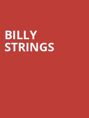 Billy Strings Poster