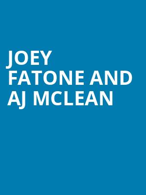 Joey Fatone and AJ McLean, The Criterion, Oklahoma City