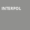 Interpol, The Criterion, Oklahoma City